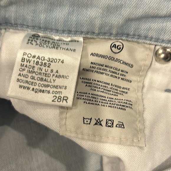 AG Light Wash ‘The Middi Ankle’ Women's Jeans - Picture 8 of 8